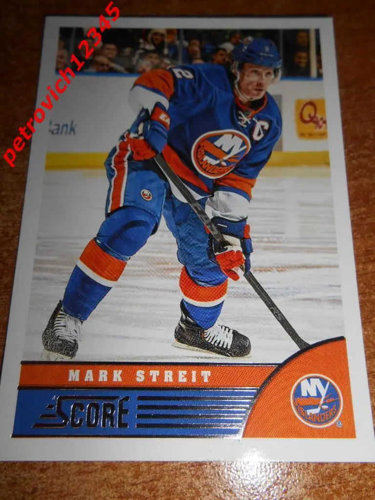 хоккей.карточка = Mark Streit (New York Islanders)