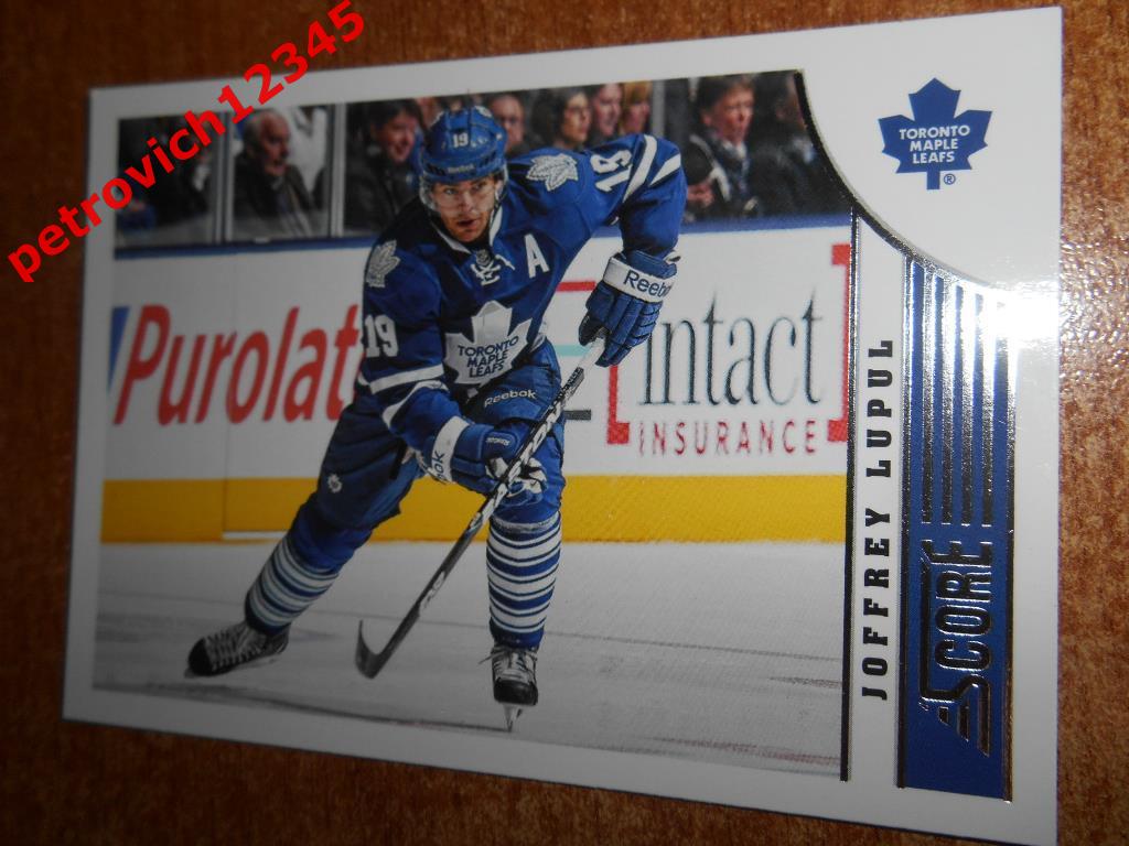 хоккей.карточка = Joffrey Lupul (Toronto Maple Leafs)