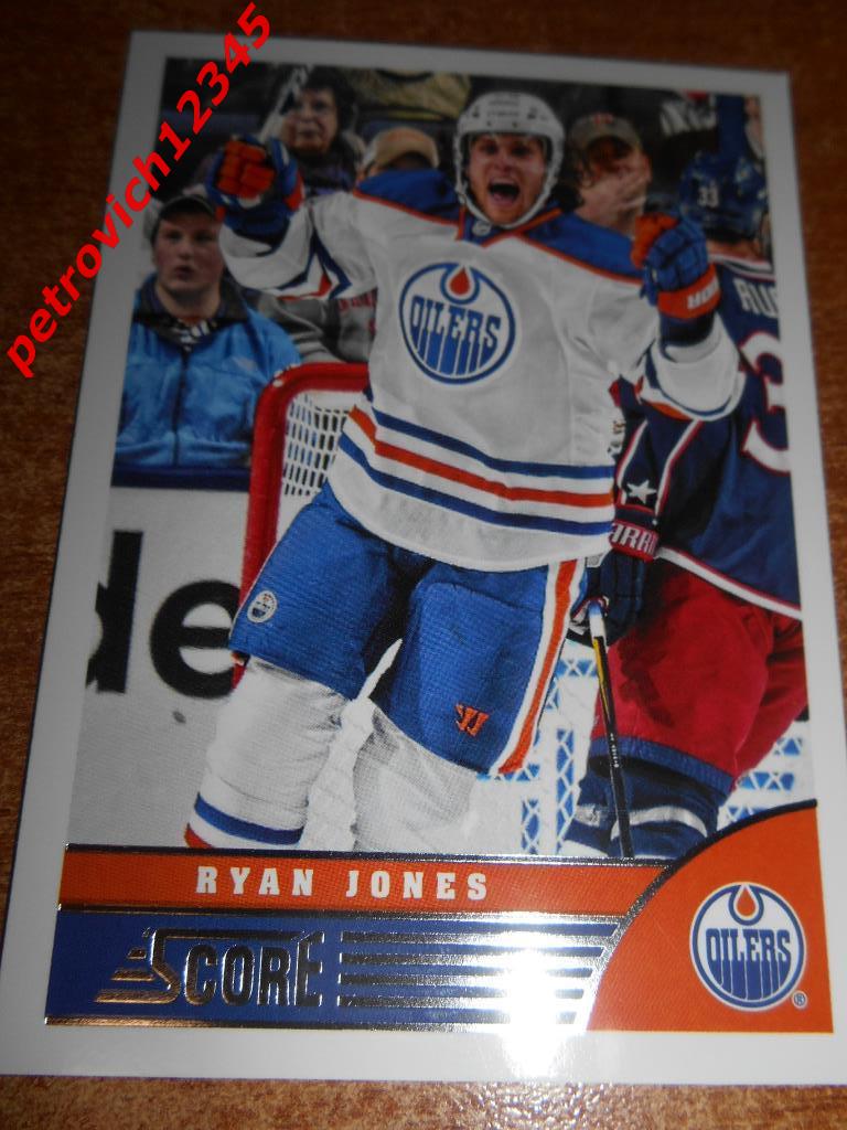 хоккей.карточка = Ryan Jones (Edmonton Oilers)