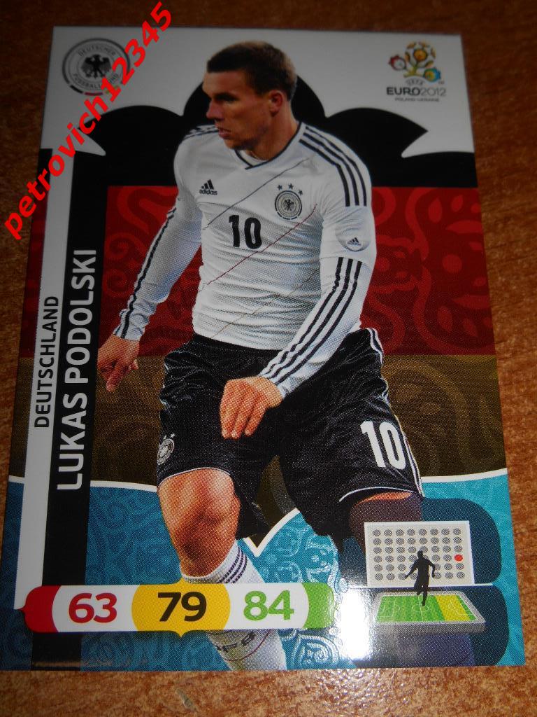 футбол.карточка = Lukas Podolski (Deutschland)
