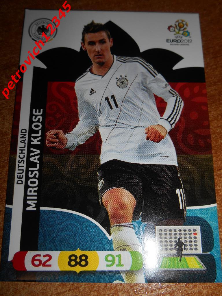 футбол.карточка =Miroslav Klose (Deutschland)