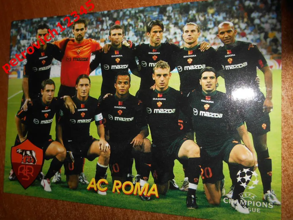 Открытка = AC ROMA