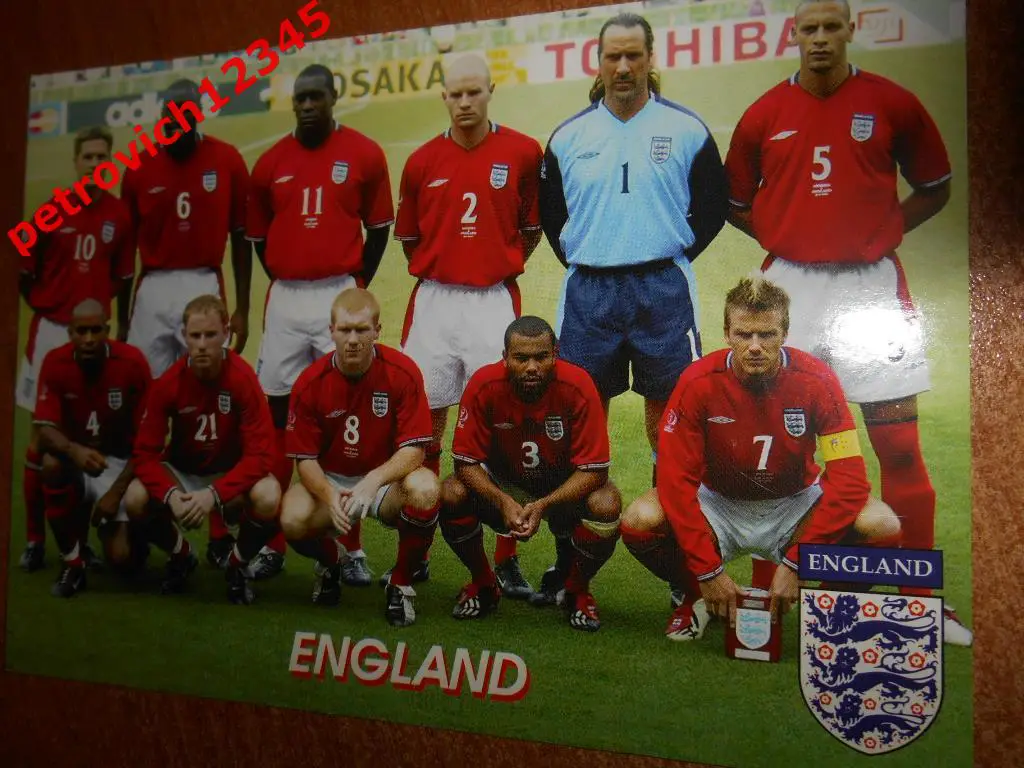 Открытка = ENGLAND