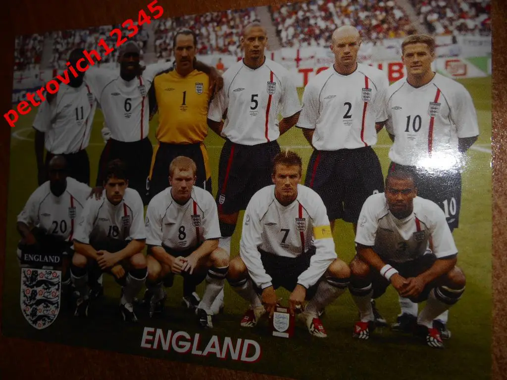 Открытка = ENGLAND