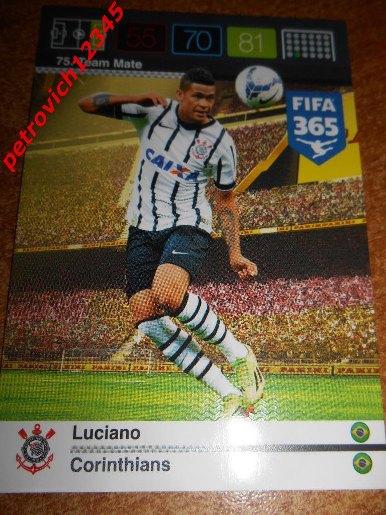 футбол.карточка = Luciano (Corinthians)