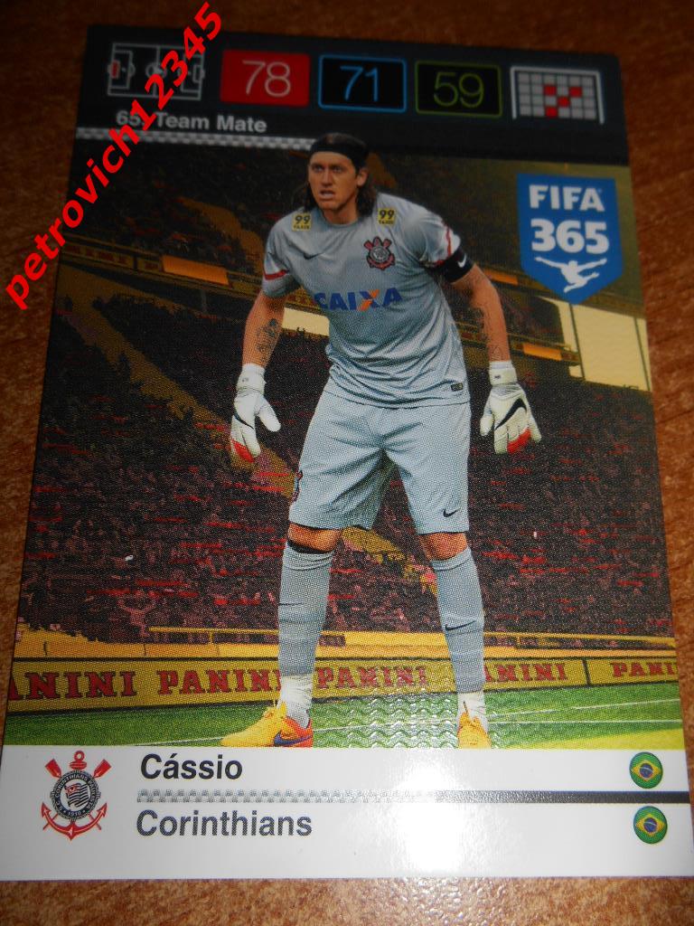 футбол.карточка = Cassio (Corinthians)