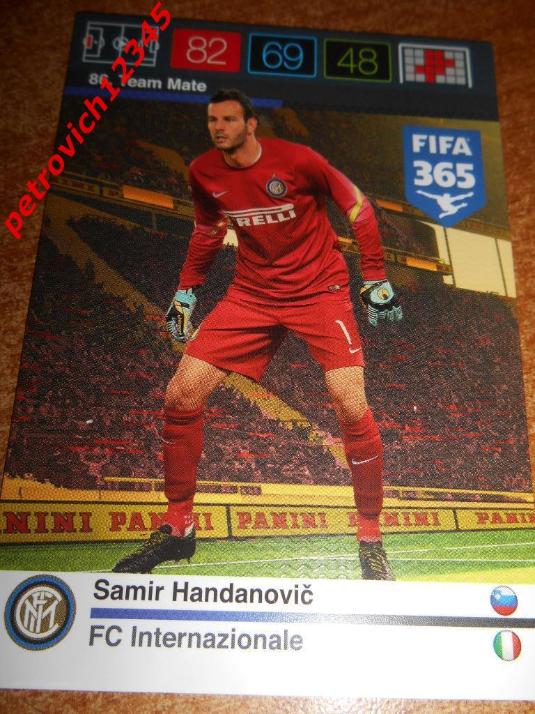 футбол.карточка = Samir Handanovic (FC Internazionale)