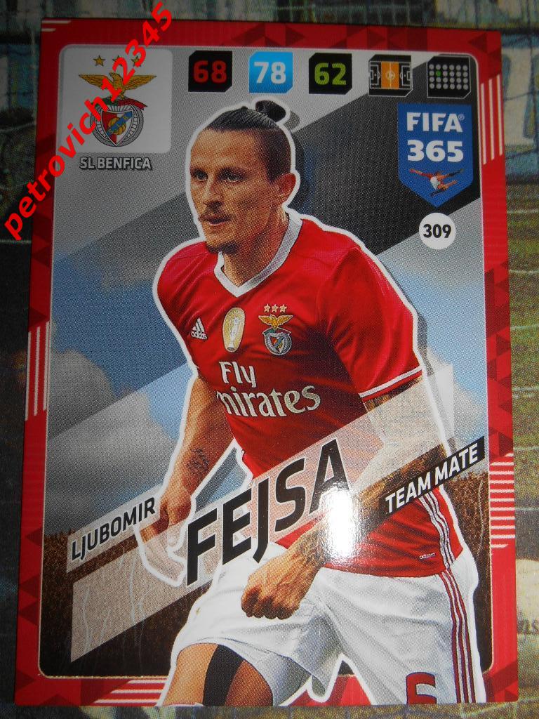 футбол.карточка = Ljubomir Fejsa (SL Benfica)