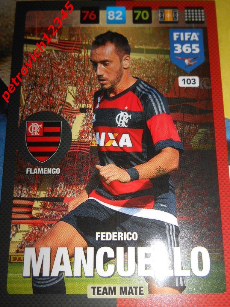 футбол.карточка = Federico Mancuello (Flamengo)