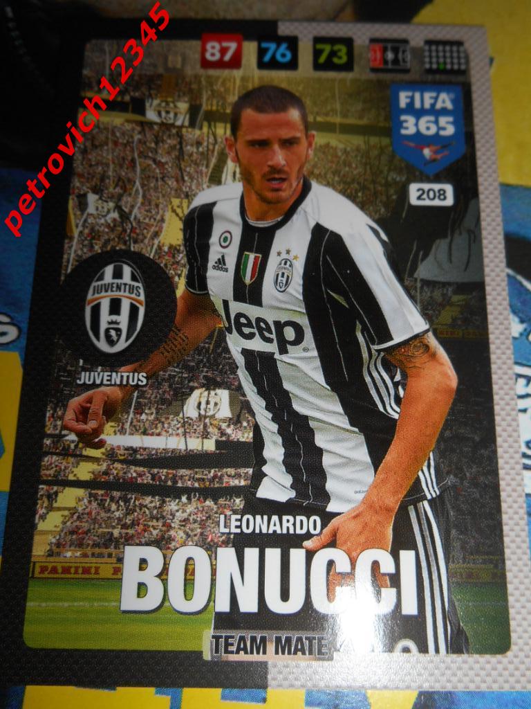 футбол.карточка = Leonardo Bonucci (Juventus)