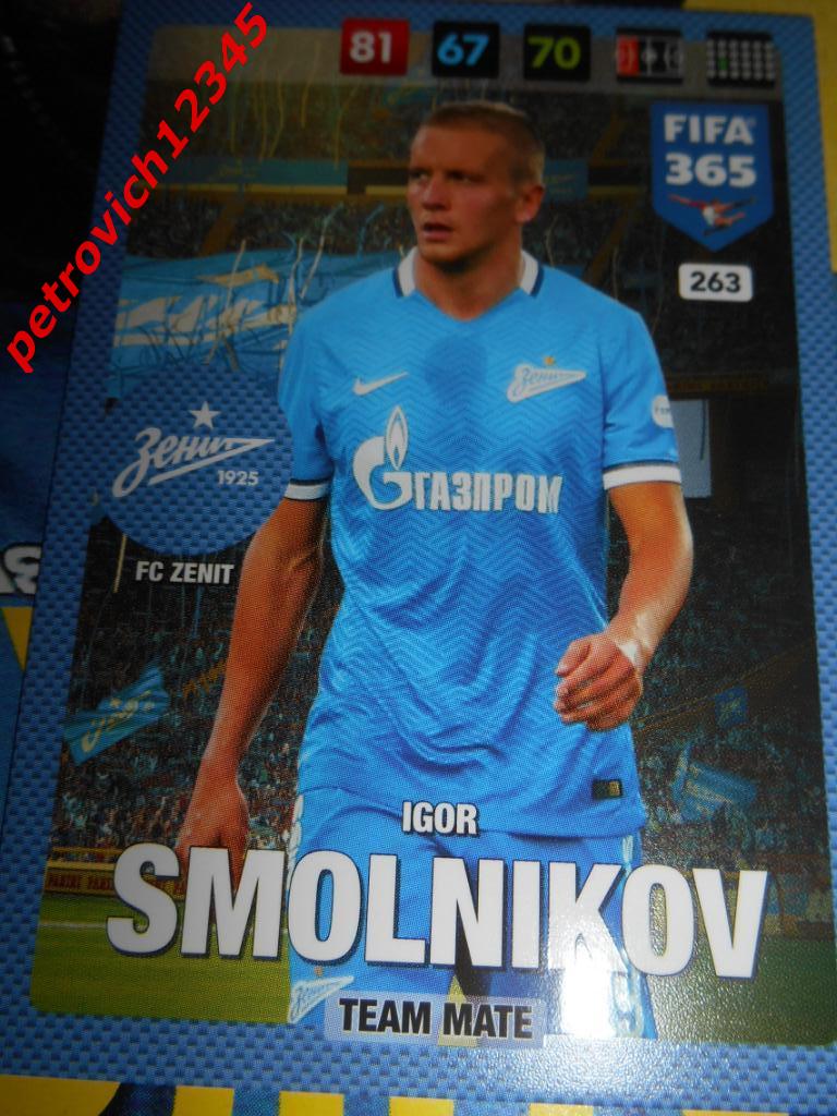 футбол.карточка = Igor Smolnikov (FC Zenit)
