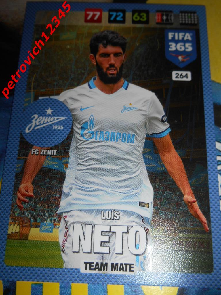 футбол.карточка = Luis Neto (FC Zenit)