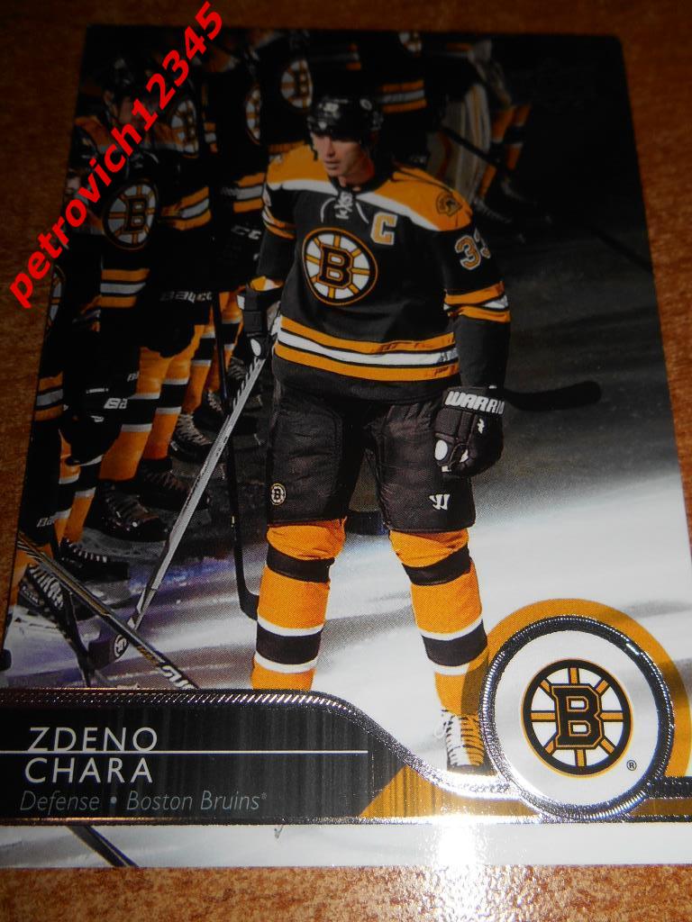 хоккей.карточка = Zdeno Chara- Boston Bruins
