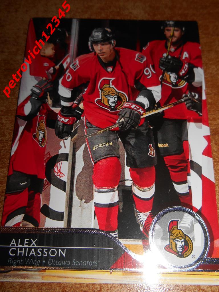 хоккей.карточка = Alex Chiasson- Ottawa Senators