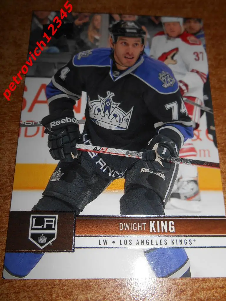 хоккей.карточка = Dwight King- Los Angeles Kings