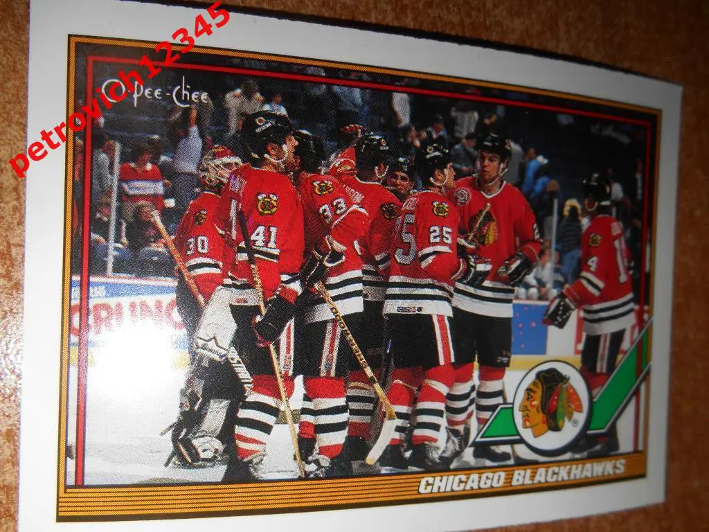 хоккей.карточка = Chicago Blackhawks TC- Chicago Blackhawks