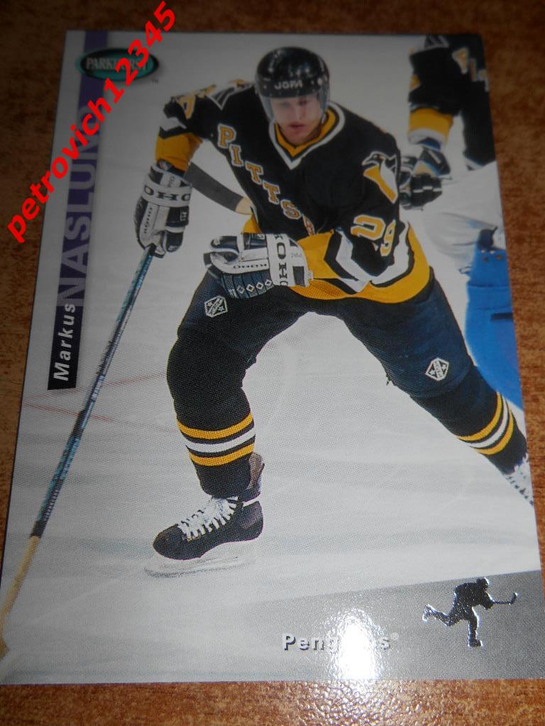 хоккей.карточка = Markus Naslund- Pittsburgh Penguins
