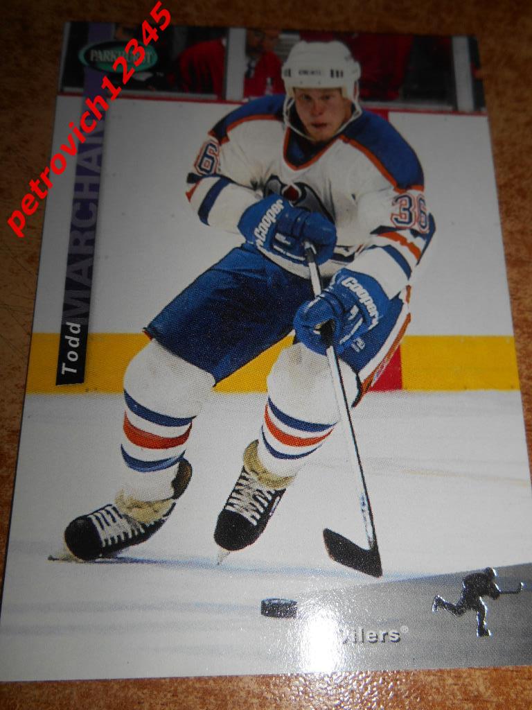 хоккей.карточка = Todd Marchant- Edmonton Oilers