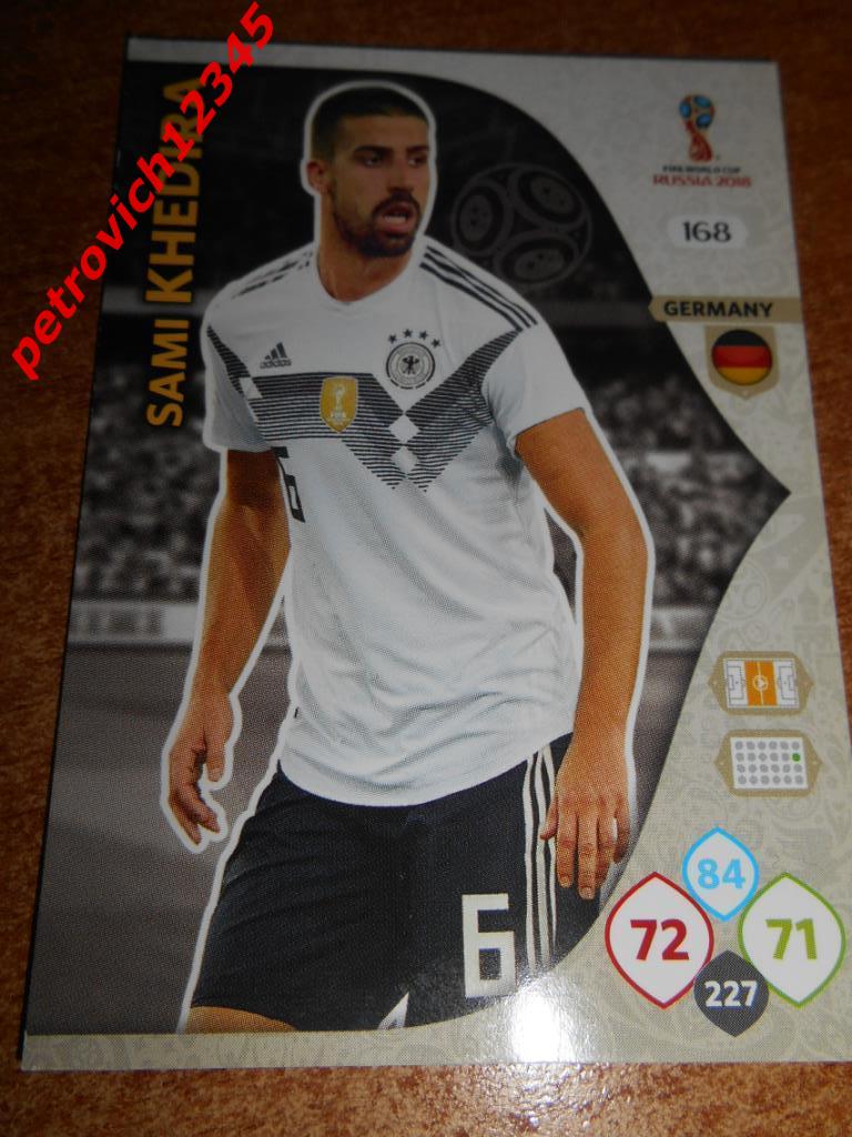 футбол.карточка = Sami Khedira- Germany