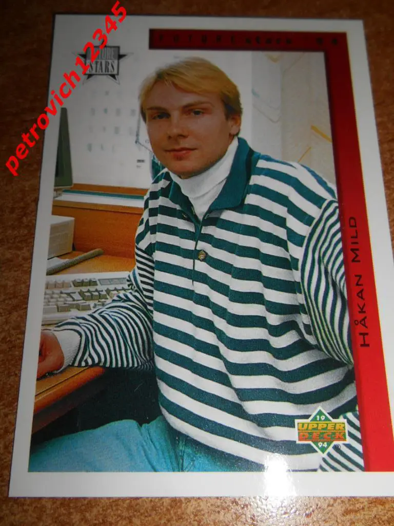 футбол.карточка = Hakan Mild (Sweden)