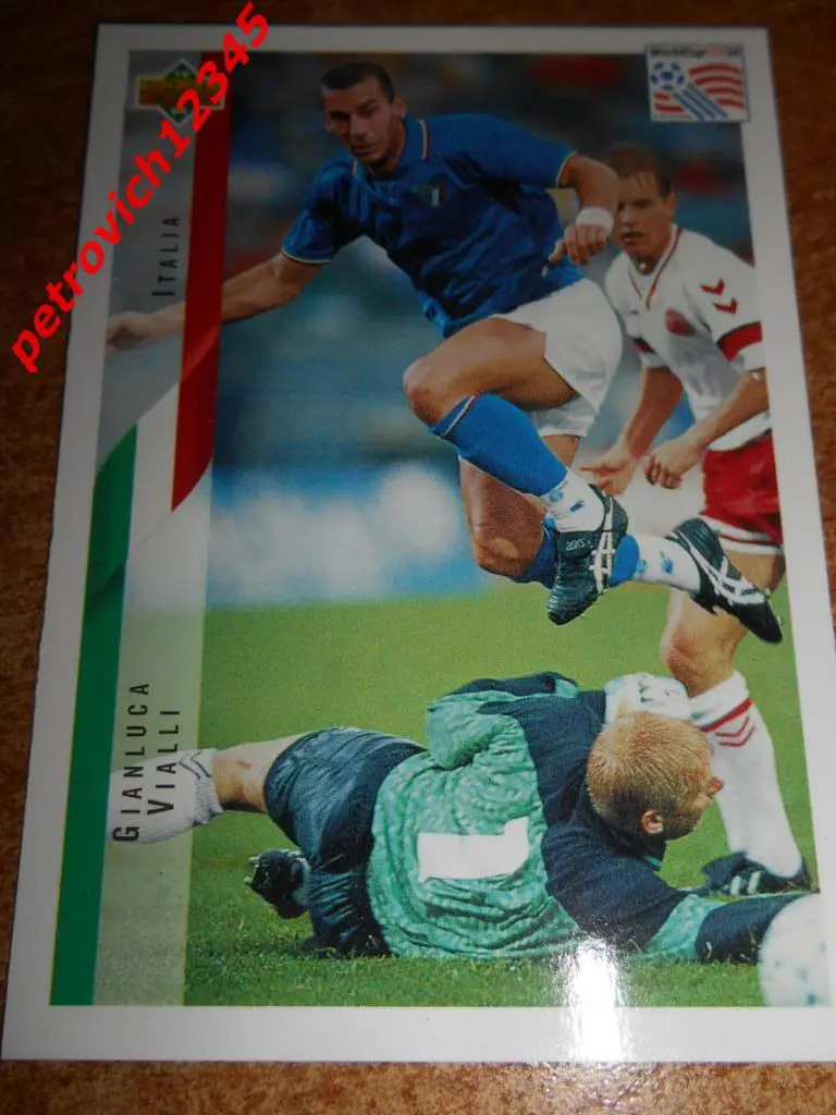 футбол.карточка = Gianluca Vialli (Italy)