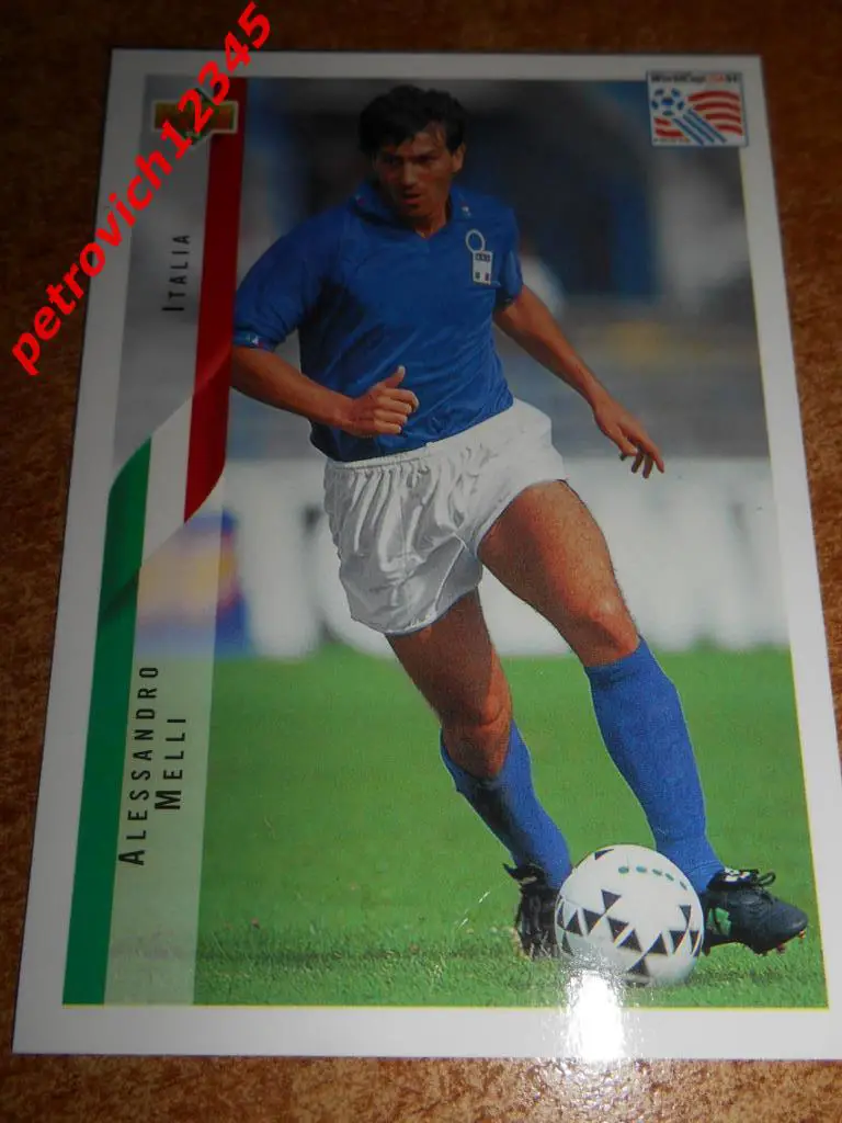 футбол.карточка = Alessandro Melli (Italy)