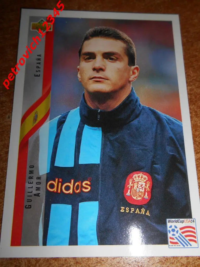 футбол.карточка = Guillermo Amor (Spain)