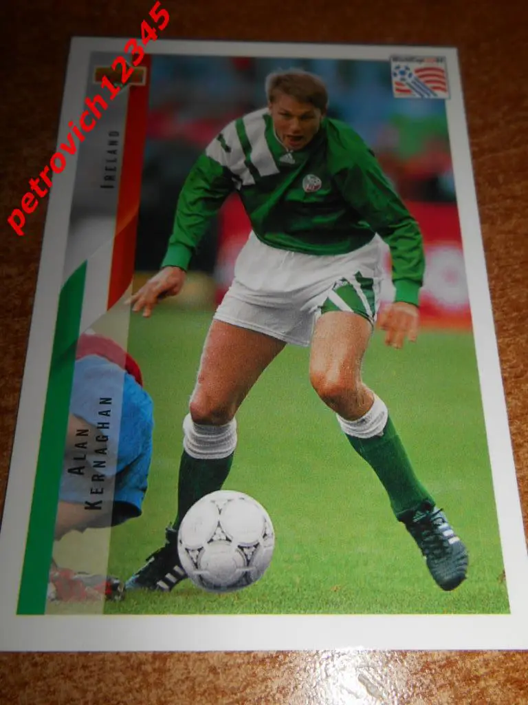 футбол.карточка = Allan Kernaghan (Republic of Ireland)