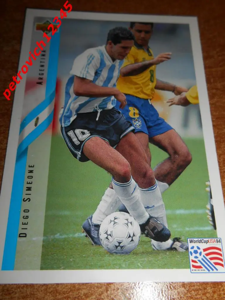 футбол.карточка = Diego Simeone (Argentina)