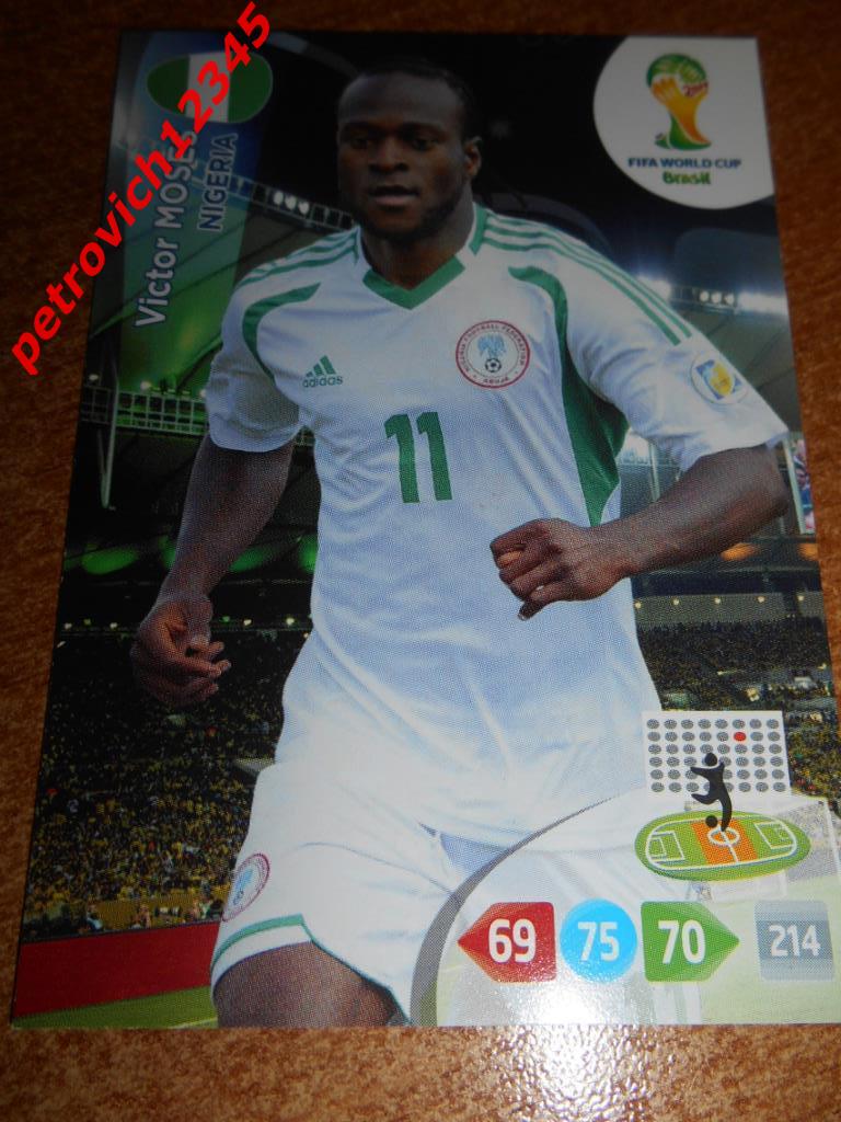 футбол.карточка = Victor Moses- Nigeria