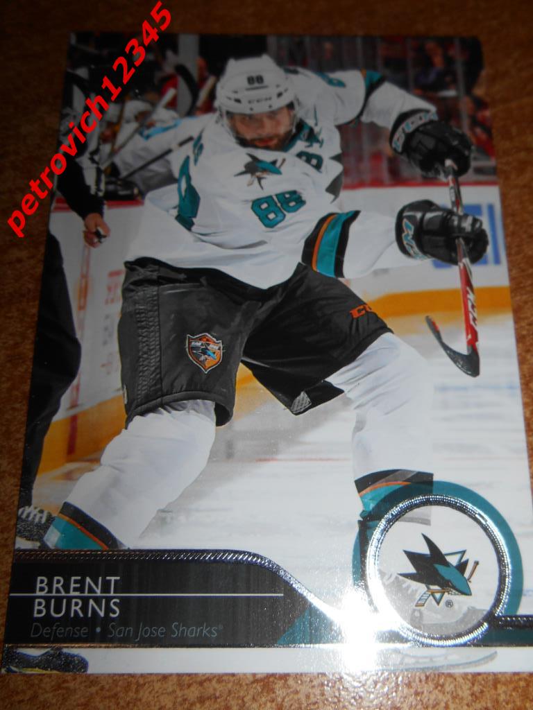 хоккей.карточка = Brent Burns- San Jose Sharks