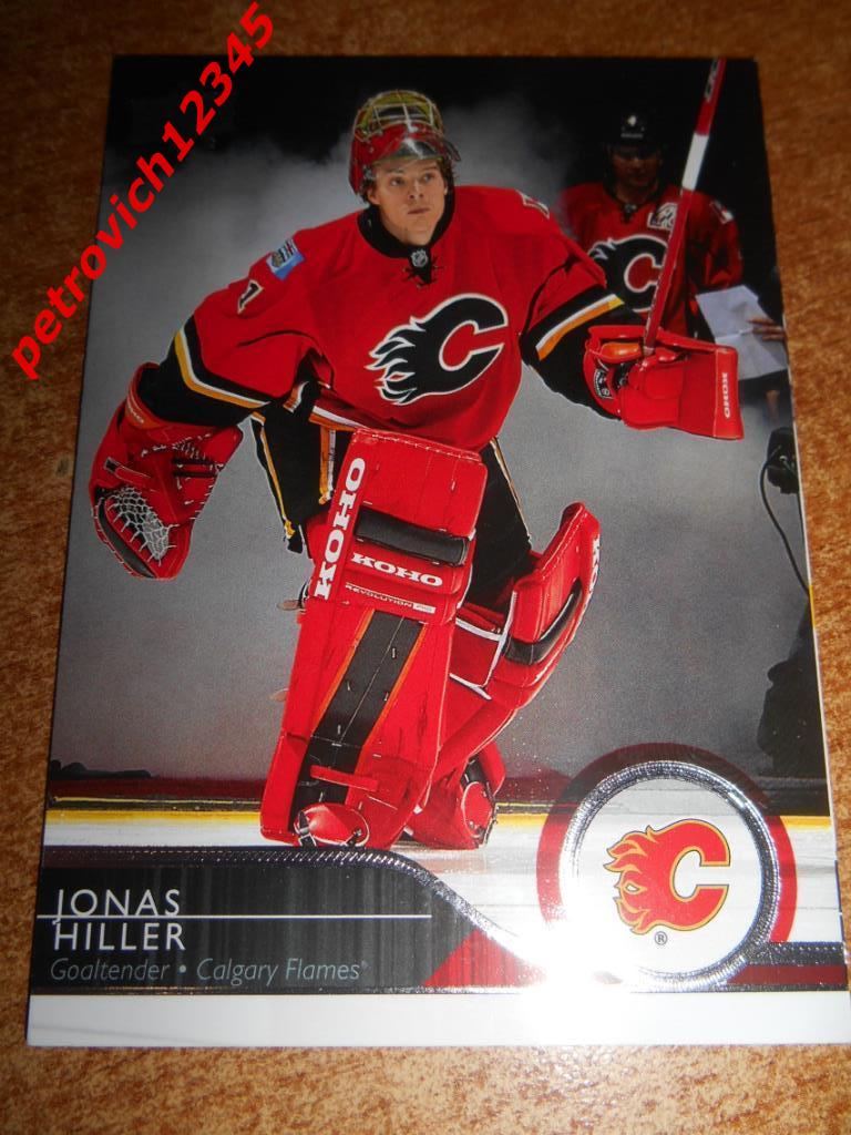 хоккей.карточка = Jonas Hiller- Calgary Flames