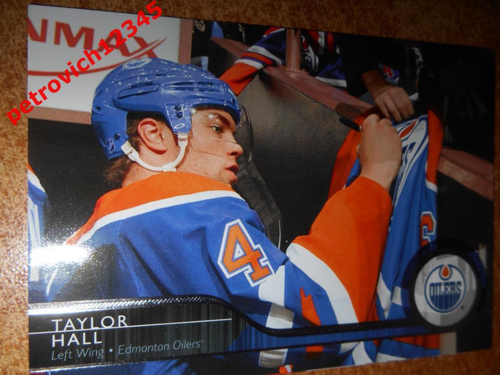 хоккей.карточка = Taylor Hall- Edmonton Oilers