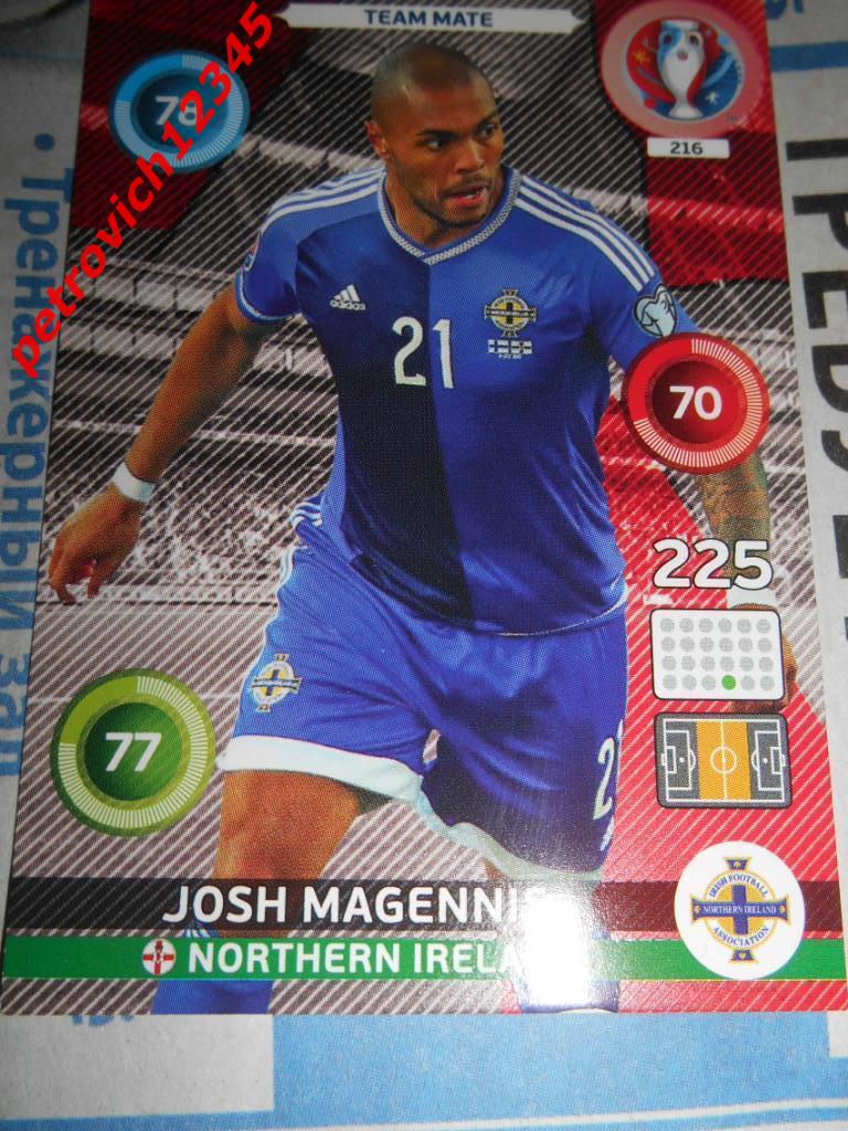 футбол.карточка = Josh Magennis - Northern Ireland