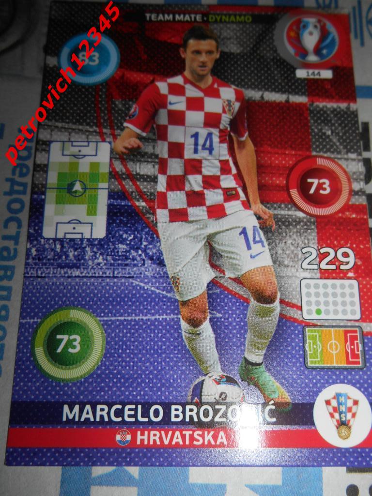 футбол.карточка = Marcelo Brozovic- Croatia