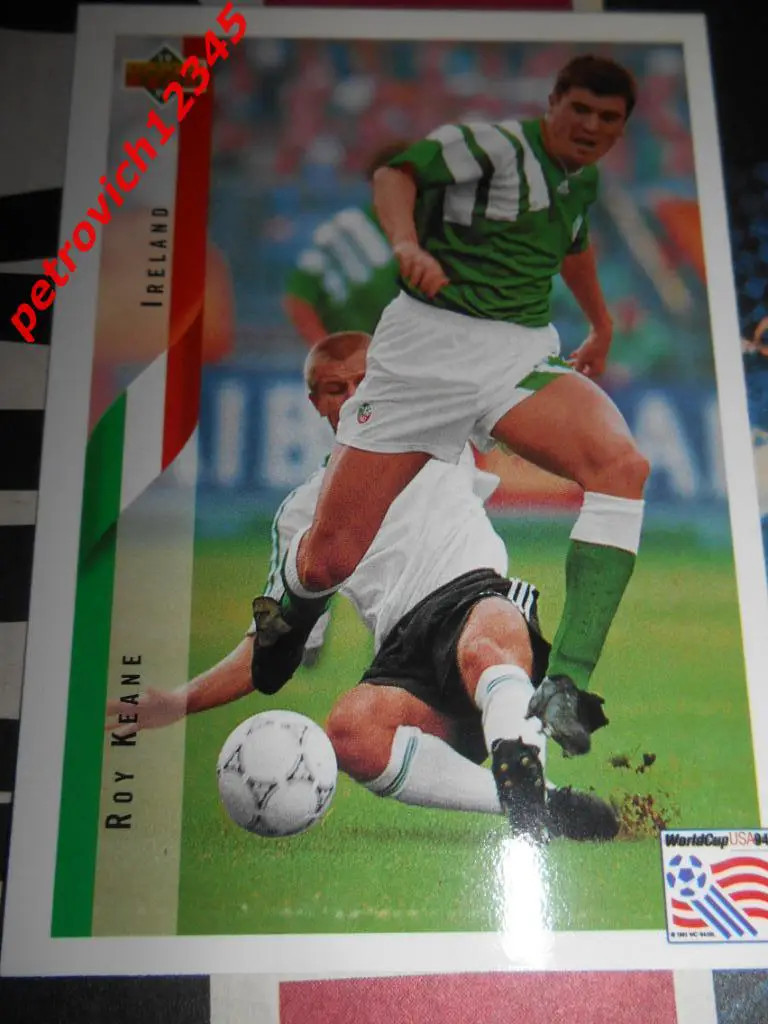 футбол.карточка = Roy Keane - Republic of Ireland