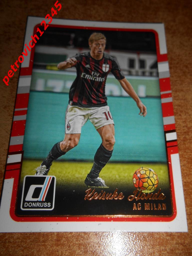 футбол.карточка = Keisuke Honda- A.C. Milan