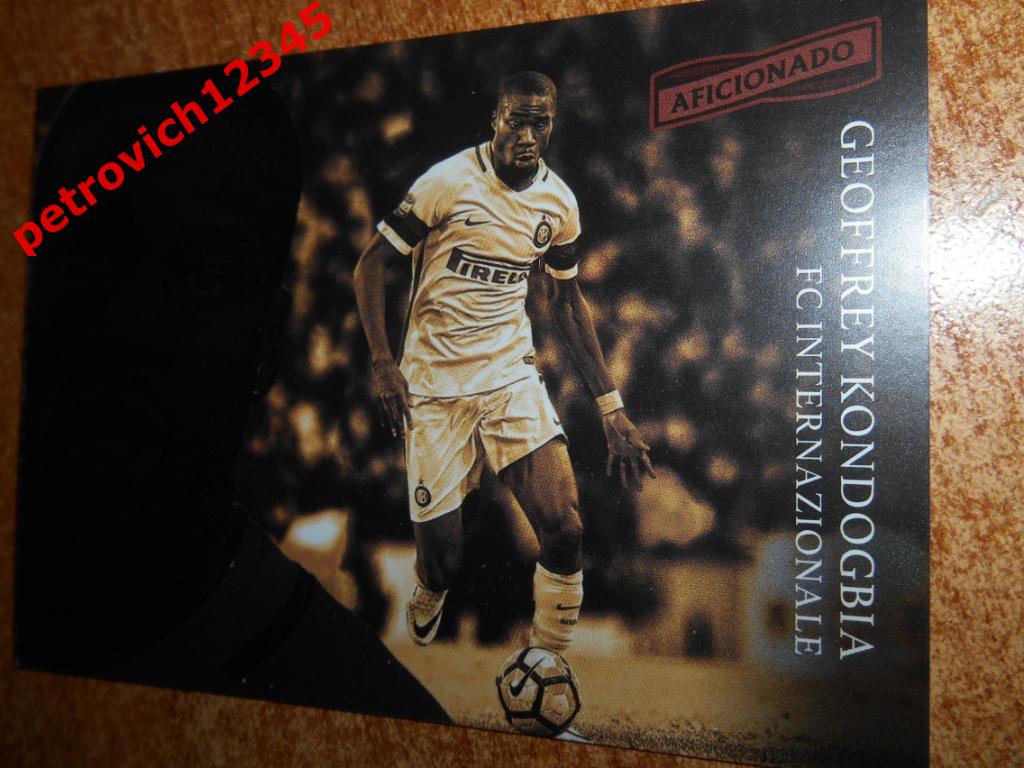 футбол.карточка = Geoffrey Kondogbia - Inter Milan