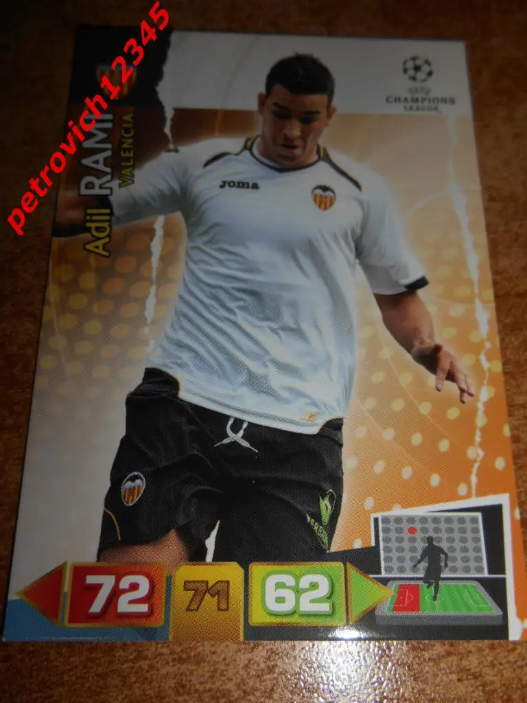 футбол.карточка = Adil Rami - Valencia