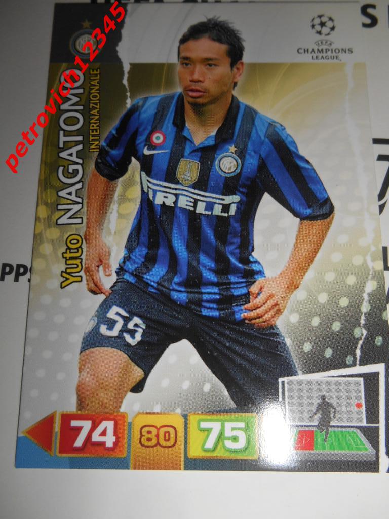 футбол.карточка = Yuto Nagatomo - Inter Milan