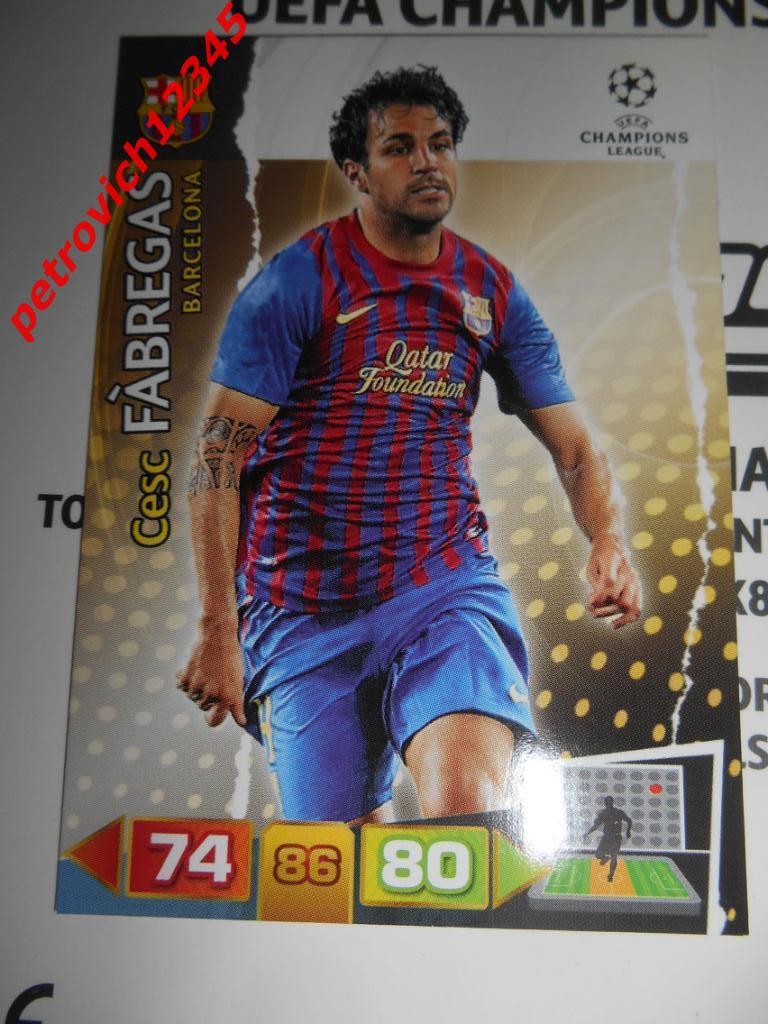 футбол.карточка = Cesc Fabregas - F.C. Barcelona