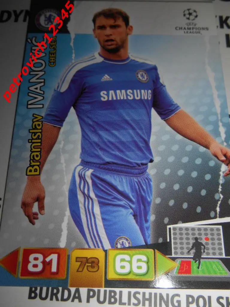 футбол.карточка = Branislav Ivanovic - Chelsea