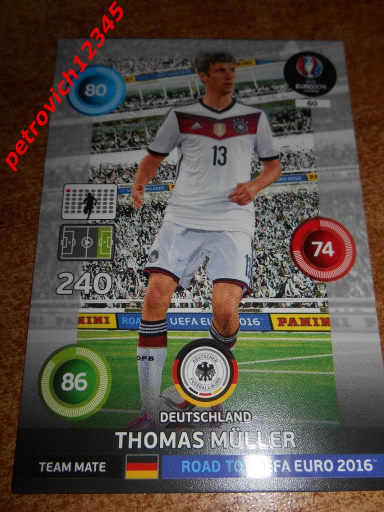 футбол.карточка = Thomas Muller - Germany