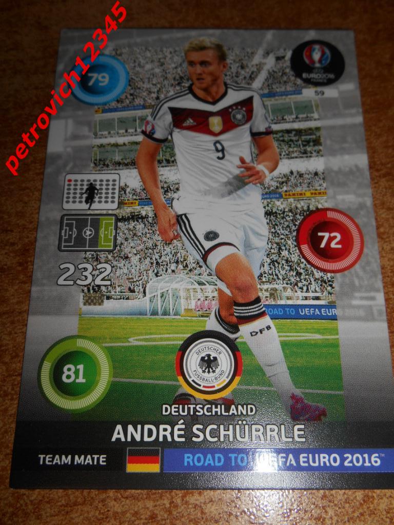 футбол.карточка = Andre Schurrle -Germany