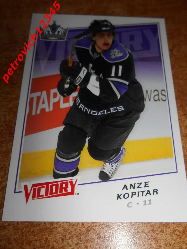хоккей.карточка = Anze Kopitar - Los Angeles Kings