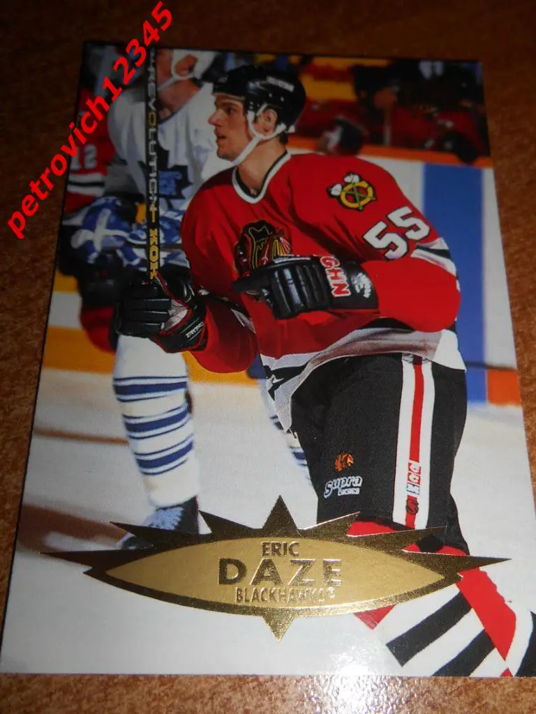 хоккей.карточка = Eric Daze - Chicago Blackhawks