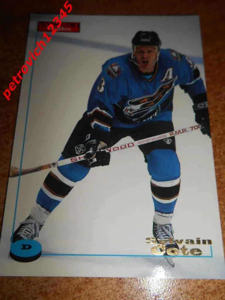 хоккей.карточка = 138 - Sylvain Cote - Washington Capitals