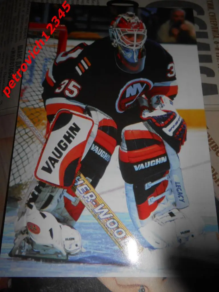 фотокарточка - Tommy Salo (New York Islanders)