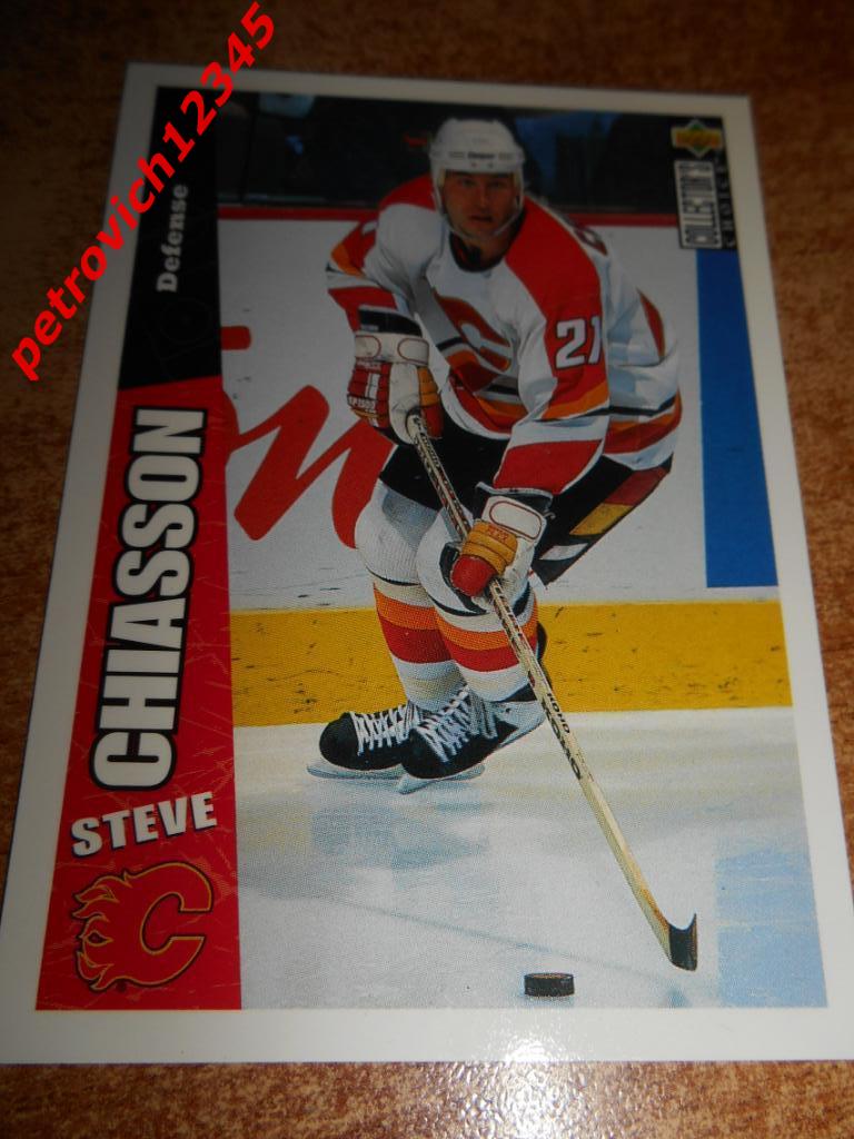 хоккей.карточка = 44 - Steve Chiasson - Calgary Flames