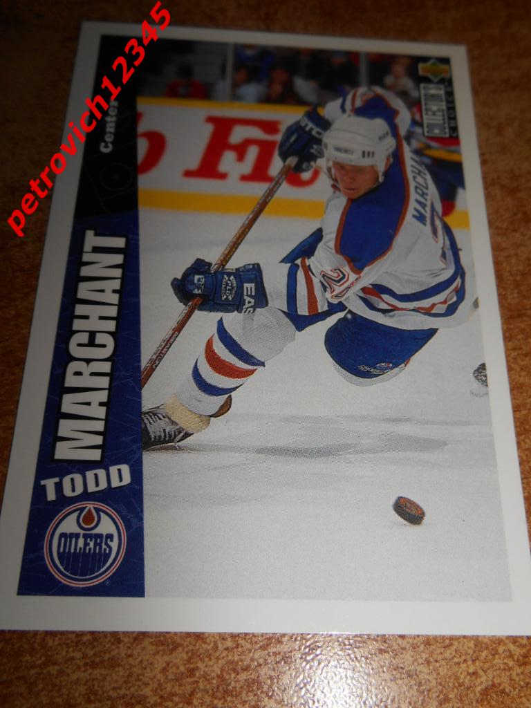 хоккей.карточка = 97 - Todd Marchant - Edmonton Oilers